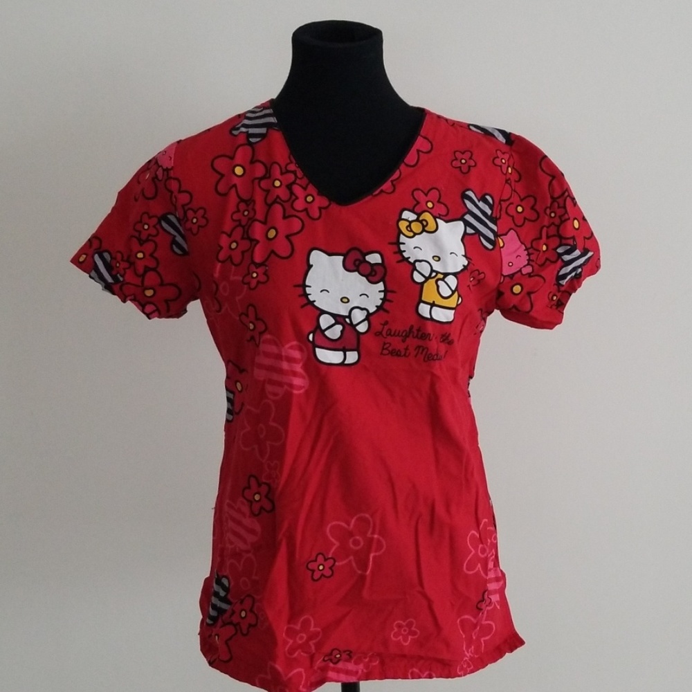 Hello Kitty Scrub top